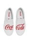 Slip On Coca Cola Shoes Logo Branco - Marca Coca Cola Shoes