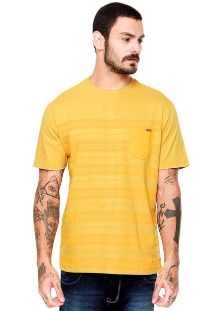 Camiseta Reef Sunned Out Crew Amarela - Marca Reef