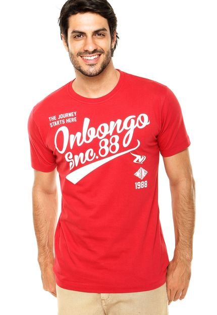 Camiseta Onbongo Grenada Vermelha - Marca Onbongo