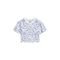 Camiseta Cropped Menina Azulejo Reserva Mini Off-white - Marca Reserva Mini