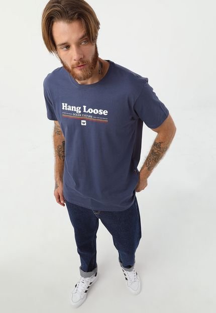 Camiseta Hang Loose Tow Azul-Marinho - Marca Hang Loose