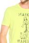 Camiseta Ellus Estampada Amarela - Marca Ellus