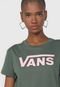 Camiseta Vans Crew Verde - Marca Vans