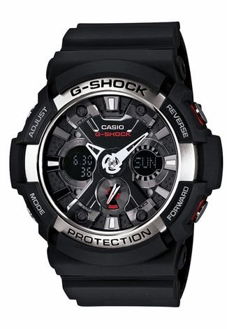 Relógio G-Shock GA-200-1ADR Preto