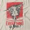 Camiseta Feminina Everything Is Fine - Mescla Banana - Marca Studio Geek 