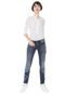 Calça Jeans Desigual Slim Irene Azul - Marca Desigual