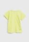 Camiseta Zig Zig Zaa Infantil Lisa Amarelo - Marca Zig Zig Zaa