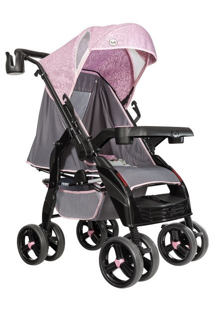 Carrinho Upper Rosa - Marca Tutti Baby