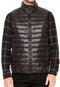 Colete Puffer Calvin Klein Jeans Gola Alta Preto - Marca Calvin Klein Jeans