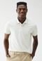 Camisa Polo Forum Reta Friso Off-White - Marca Forum