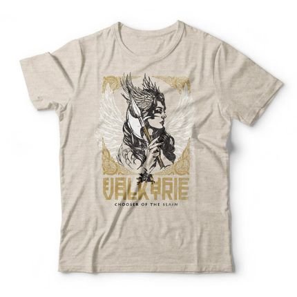 Camiseta Valkyrie - Mescla Banana - Marca Studio Geek 