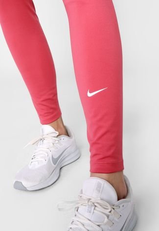 Calça Legging Nike One Dri-Fit MR Ic Tght CLRB Feminina - Rosa+