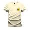 Camiseta Plus Size Premium Malha Confortável Estampada Emoji Metade Peito_x000D_ - Pérola - Marca Nexstar