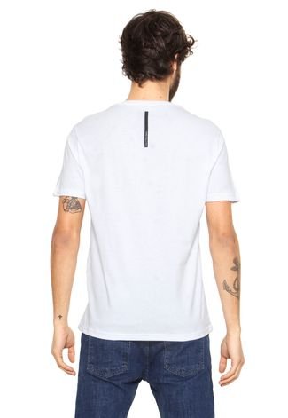 Camiseta Calvin Klein Jeans Estampada Branco