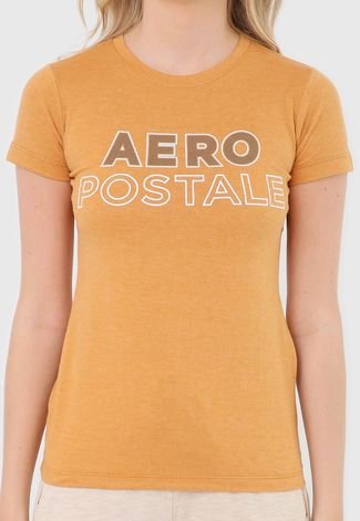 Camiseta Comprada Fora do Brasil, Camiseta Feminina Aeropostale Usado  87245981