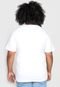 Camiseta Plus Size Hurley Icon Over Branca - Marca Hurley