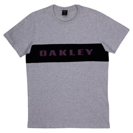 Camiseta Oakley Sport Tee  - Blackout - M Cinza - Marca Oakley
