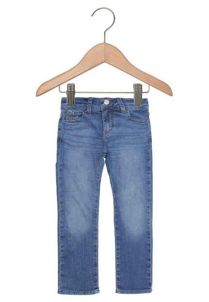 Calça Jeans Lacoste Infantil Azul - Marca Lacoste