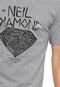 Camiseta Rusty Neil Diamond Sb Cinza - Marca Rusty