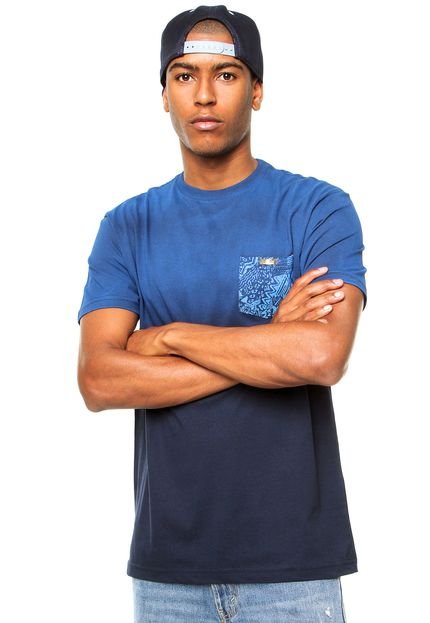 Camiseta Especial Reef Night Dip Azul-Marinho - Marca Reef