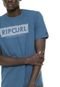 Camiseta Rip Curl Mid Marle Azul - Marca Rip Curl