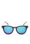 Óculos de Sol Rock Lily Geométrico Preto/Azul - Marca Rock Lily