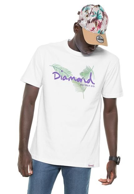 Camiseta Diamond Supply Co Paradise OG Script Branca - Marca Diamond Supply Co