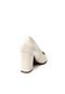 Scarpin Doc Dog Salto Grosso Branco - Marca Doc Dog