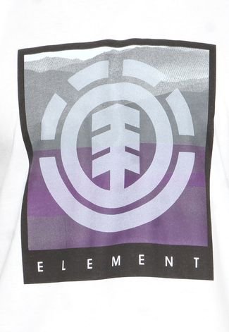 Camiseta Element Rolling Branca