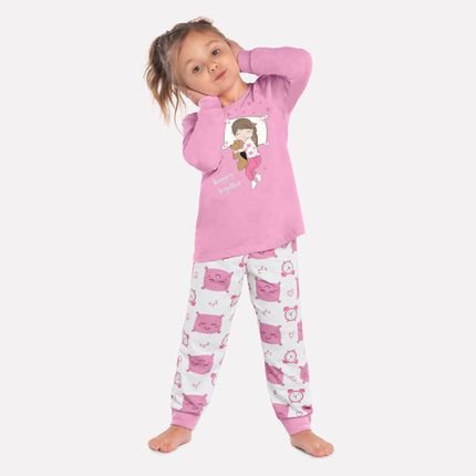 Pijama Infantil Menina Kyly - Marca Kyly