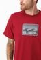 Camiseta Billabong Reta Walled Vermelha - Marca Billabong