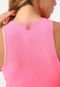Vestido Canelado Lança Perfume Midi Cut Out Pink - Marca Lança Perfume