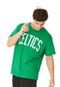 Camiseta NBA Plus Size Estampada Boston Celtics Verde - Marca NBA