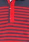 Camisa Polo Wrangler Beltran Vermelha/Azul - Marca Wrangler