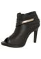 Ankle Boot Ramarim Ferragem Lateral Preta - Marca Ramarim