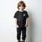 Camisa Camiseta Preta Infantil over Estampada Tamanhos 2 Ate 16 Anos - Marca Alikids