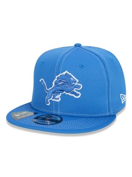 Boné New Era 950 Detroit Lions Aba Reta Snapback Azul - Marca New Era