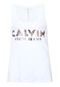 Regata Calvin Klein Jeans Logo Branca - Marca Calvin Klein Jeans