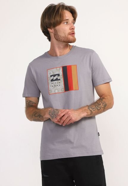 Camiseta Billabong Bah I Cinza - Marca Billabong