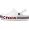 Sandália crocs classic rainbow glitter clog t white Branco - Marca Crocs