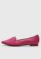 Mocassim Vizzano Liso Rosa - Marca Vizzano