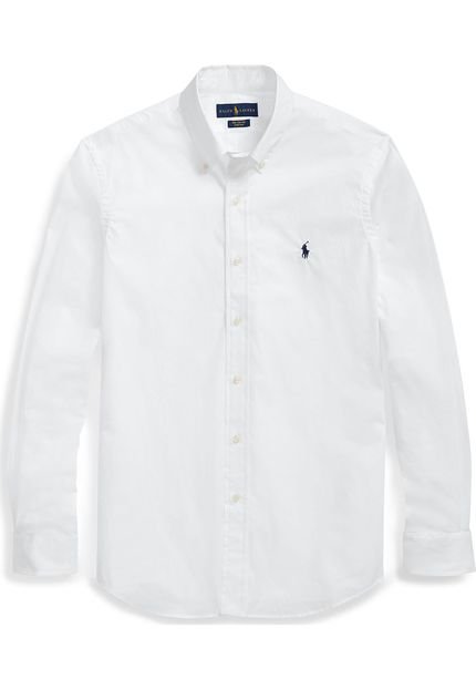 Camisa Polo Ralph Lauren Core Fit Branca - Marca Polo Ralph Lauren