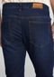 Calça Jeans Masculina Skinny Com Elastano Azul Escuro - Marca Hering