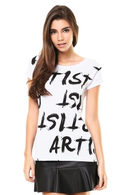 Camiseta FiveBlu Artist Branca - Marca FiveBlu