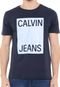 Camiseta Calvin Klein Jeans Logo Azul-marinho - Marca Calvin Klein Jeans