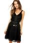 Vestido Carmim Bia Fancing Preto - Marca Carmim