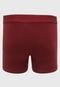 Cueca Lupo Boxer Lisa Summer Vinho - Marca Lupo