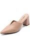 Mule DAFITI SHOES Recorte Bege - Marca DAFITI SHOES