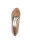 Peep Toe Beira Rio Bege - Marca Beira Rio