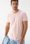 Camiseta Colcci Reta Color Rosa - Marca Colcci